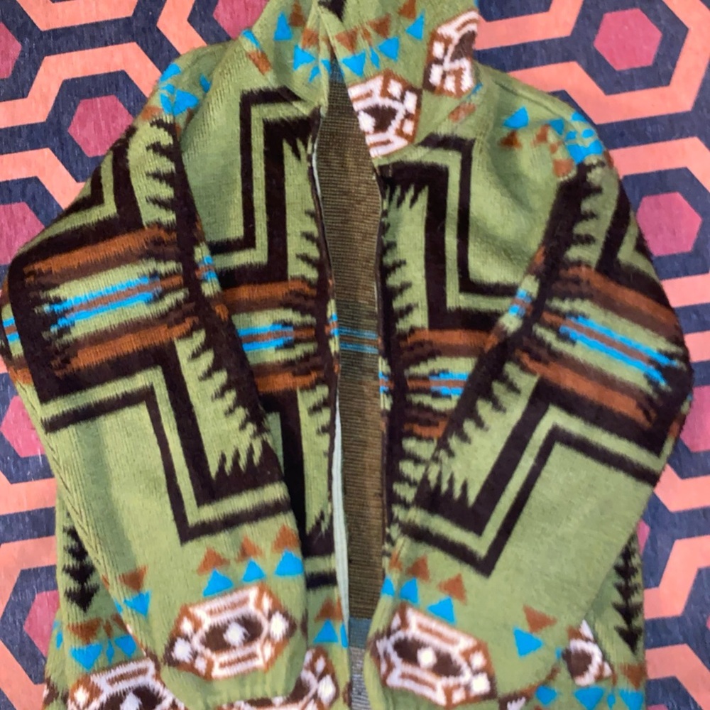 Men's Tribal Pattern Lightweight Jacket - image 1